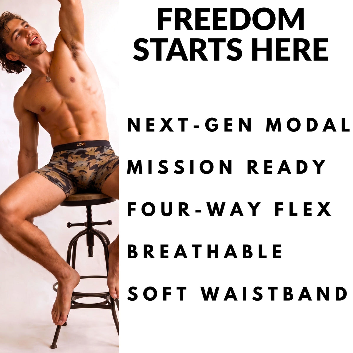 CORE Military comfort and performance features